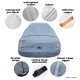 Telo copriauto PVC (grigio)