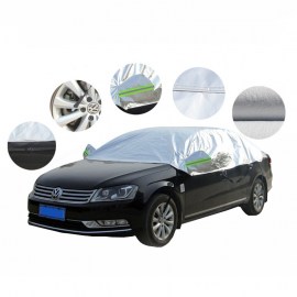 Waterproof half car cover